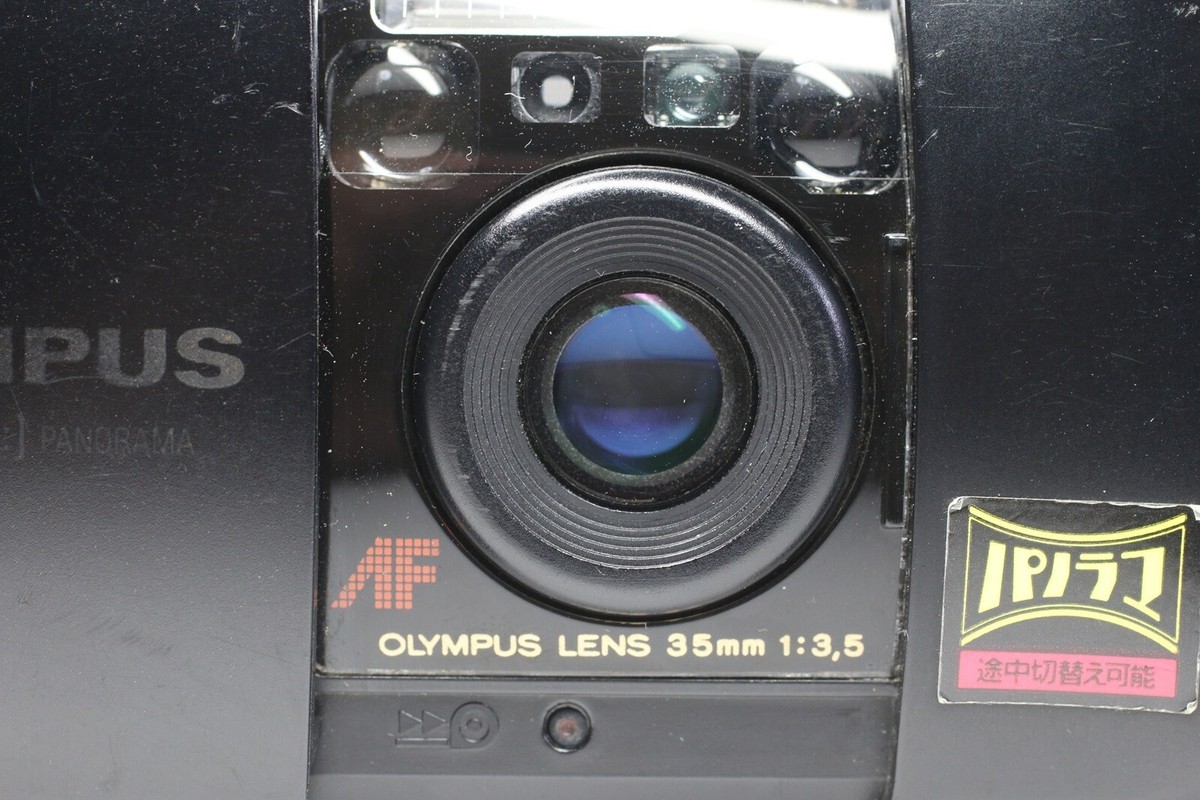 AS IS Olympus mju μ Zoom Panorama 35mm Point & Shoot Film