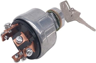6-Post Ignition Switch with 2 Keys - Universal Fit for Multiple Tractor Brands