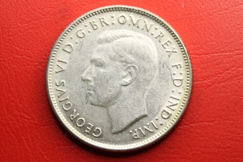 * 1944 SILVER FLORIN COAT OF ARMS NICE aUNCIRCULATED PREDECIMAL COIN #COF45 - Picture 4 of 8