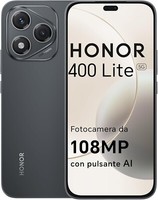 Cellulare Smartphone Honor 400 Lite 5G 8+256GB 6,7" Con Servizi Google Nero