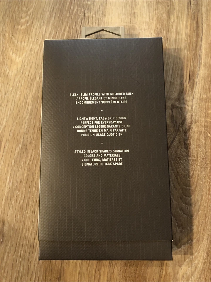 Capa Jack Spade para Apple iPhone 7 Plus e 8 Plus azul/preta Fulton - Imagem 3 de 3