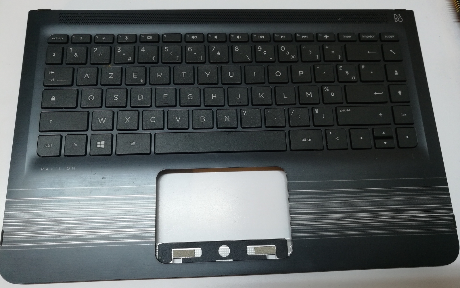 Clavier HP Pavilion x360 14-cd0010nf 14-cd0011nf 14-cd0012nf 14-cd0013nf argenté Original Français Azerty