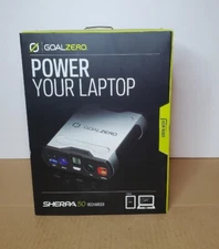 Goal Zero Sherpa 50 Recharger Solar Power For Laptop / Tablet - NEW & SEALED!