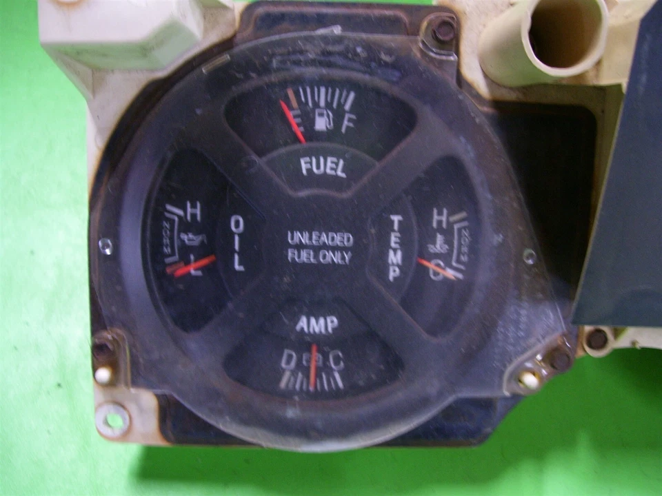 Cuadro de instrumentos velocímetro Ford Bronco II 1987 81 k indicadores tablero Bronco 2 Foto 3 de 4