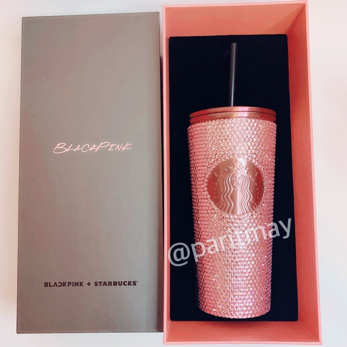 アイドル BLACKPINK Bling Cold Cup Starbucks Asia Exclusiv BLACKPINK Rhinestone Bling Cold Cup