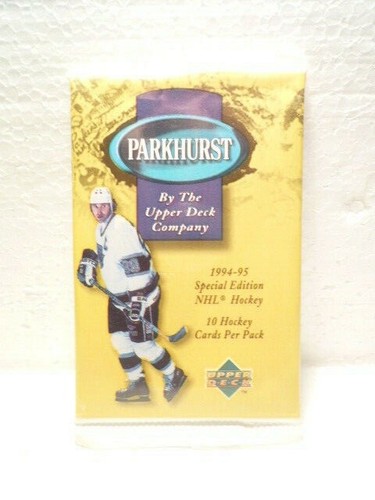 PACK HOCKEY NHL 1994-1995 EDICIÓN ESPECIAL SELLADO PARKHURST CUBIERTA SUPERIOR