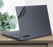 KH Black Matte Sticker Skin Cover for ASUS ROG Zephyrus M16 GU603 Gaming Laptop