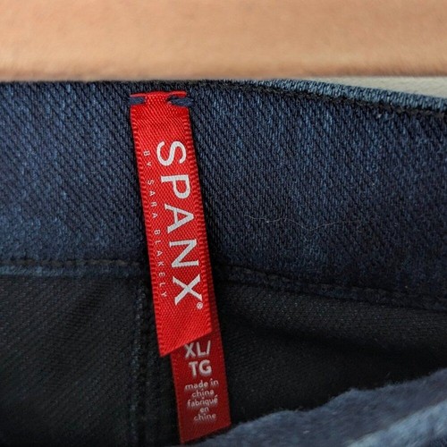 SPANX | Blue Denim Pull On Jeggings Size Extra Large - Picture 5 of 7