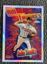 🔥JOHN SMOLTZ 1997 TOPPS CHROME SEASON'S BEST REFRACTOR!🔥BRAVES HOF!
