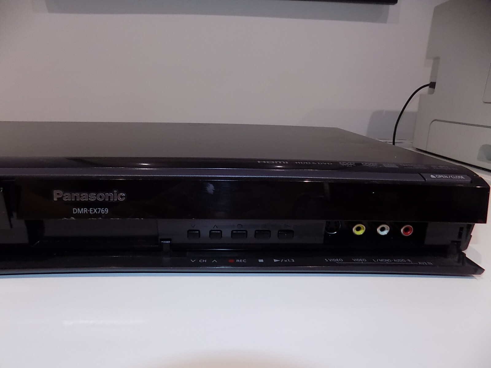 Panasonic DMREX769 DVD HDD Freeview Recorder 160GB Black Genuine