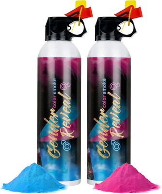 risemart gender reveal konfetti kanone poppers, gender reveal rauchbombe biol...