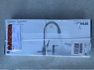 Kohler Barossa Touchless Kitchen Faucet New In The Box And