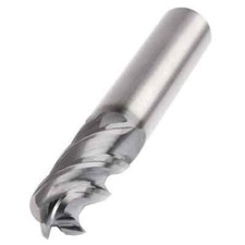 Kennametal 6767766 Carbide Ball End Mill: 1/4" Diam, 0.75" LOC, 4 Flute