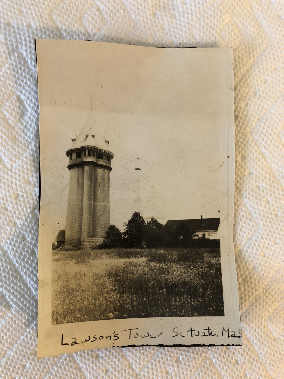 RARE Antique Photo Lot Scituate MA Old Cudworth House Lawson's Tower