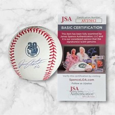 Jeremiah Estrada Signed Autographed Padres Petco Park 20th ROMLB Baseball JSA