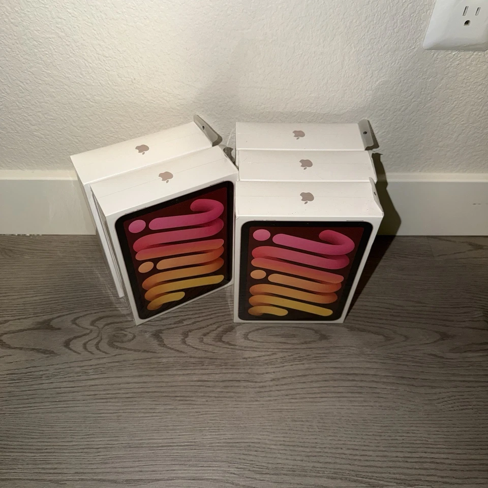 Apple iPad mini 6th Gen A2568 256GB, Wi-Fi + 5G, 8.3 in - Pink - Brand New Seal - Image 3 of 3