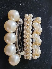 3 Handmade Vintage Barrettes