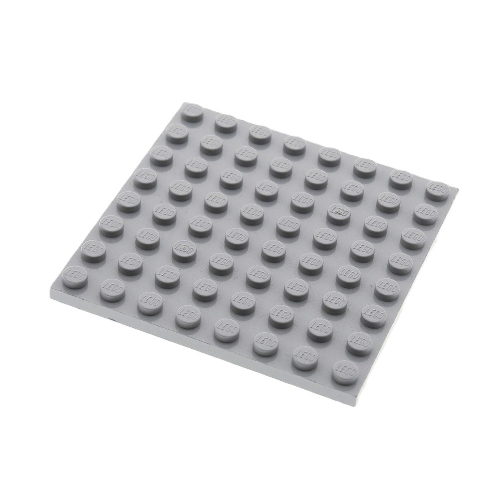 1X Lego Base Plate 8X8 New Light Gray Base Plate Star Wars 4166618 42534 41539