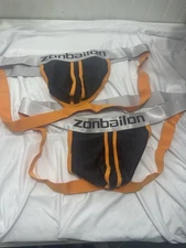 Zonbailon Mens Sexy Jockstrap Double T Hip Lifting Bikini Big Pouch T-back Thong