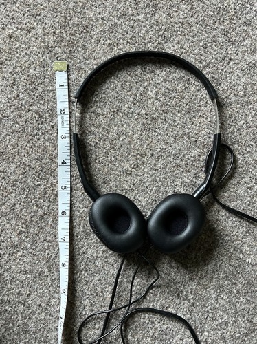 JVC Black Foldable Flat On Ear Adjustable HA-S160-B Headphones TESTED & WORKING - Zdjęcie 7 z 9