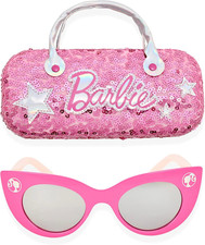 Girl'S Cat Eye Sunglasses and Handled Hard Case Set