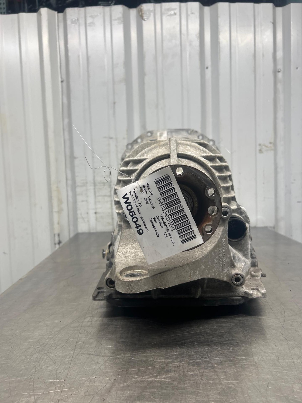 2009 Maserati Quattroporte Transmission Automatic 6 Speed 52k Miles OEM
