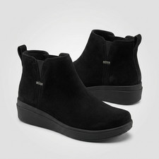 Ryka Lovely Water-Repellent Wedge Boots Women...