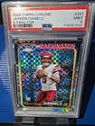 2024 Topps Chrome - Rookies Jayden Daniels #201 X-Fractor RC Graded 9