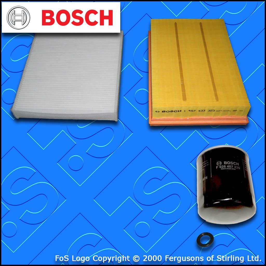 SERVICE KIT for VOLVO V50 1.8 16V OIL AIR CABIN FILTERS (2004-2007)
