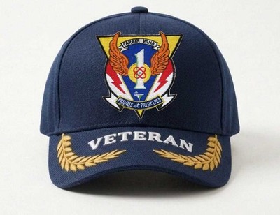 Customized Name Embroidered Hat Carrier Air Wing One Cvw-1, Veteran Cap, Gift
