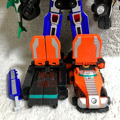 BANDAI Japan DX Megazord Power Rangers RPM Super Sentai Go-onger Carrigator - Picture 9 of 16