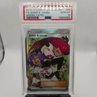 PSA 10 Team Rocket 2019 Pokemon Sun & Moon #68 Jessie James Meowth Hidden Fates