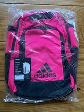 BRAND NEW Adidas 5-Star Team Backpack 5146851 in Shock Pink - 70.00 Retail