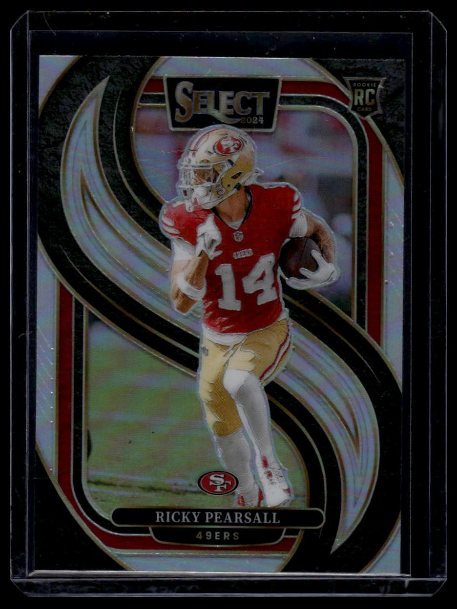2024 Panini Select #173 Ricky Pearsall Silver Prizm