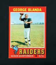George Blanda 1971 Topps (HOF) Oakland Raiders #39 EX-MT