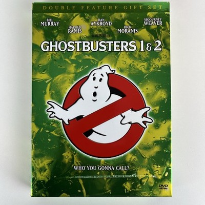 Ghostbusters 1 & 2: Double Feature DVD Gift Set, Incl. Movie Scrap Book Like-New
