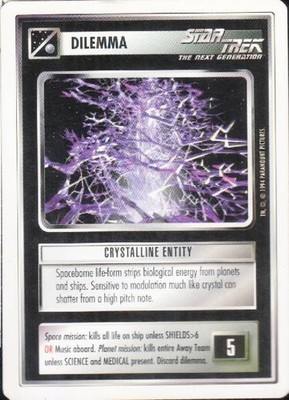 Crystalline Entity - Premiere 94 - Star Trek CCG 1E