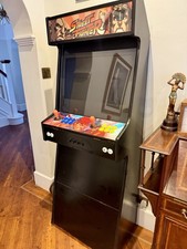 Arcade Machine - Slim Design - 10,000 Games - Street Fighter Theme