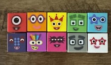 hand2mind NumberBlock Stampoline Park Replacement Stamps Face Only 1-10