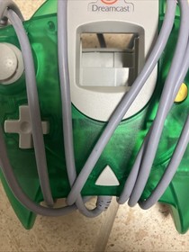 3 Sega Dreamcast Official OEM Red & Green And White Vmu Controllers Lot