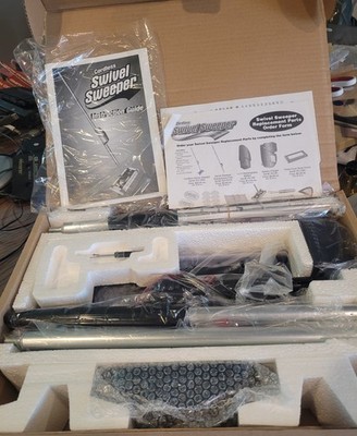 Cordless Swivel Sweeper SWS1M-TV Battery Powered Vacuum OnTel NEW Open Box