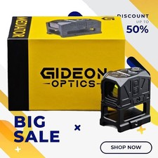 Gideon Optics Mediator 16mm Reflex Sights 3 MOA Red Dot Reticle