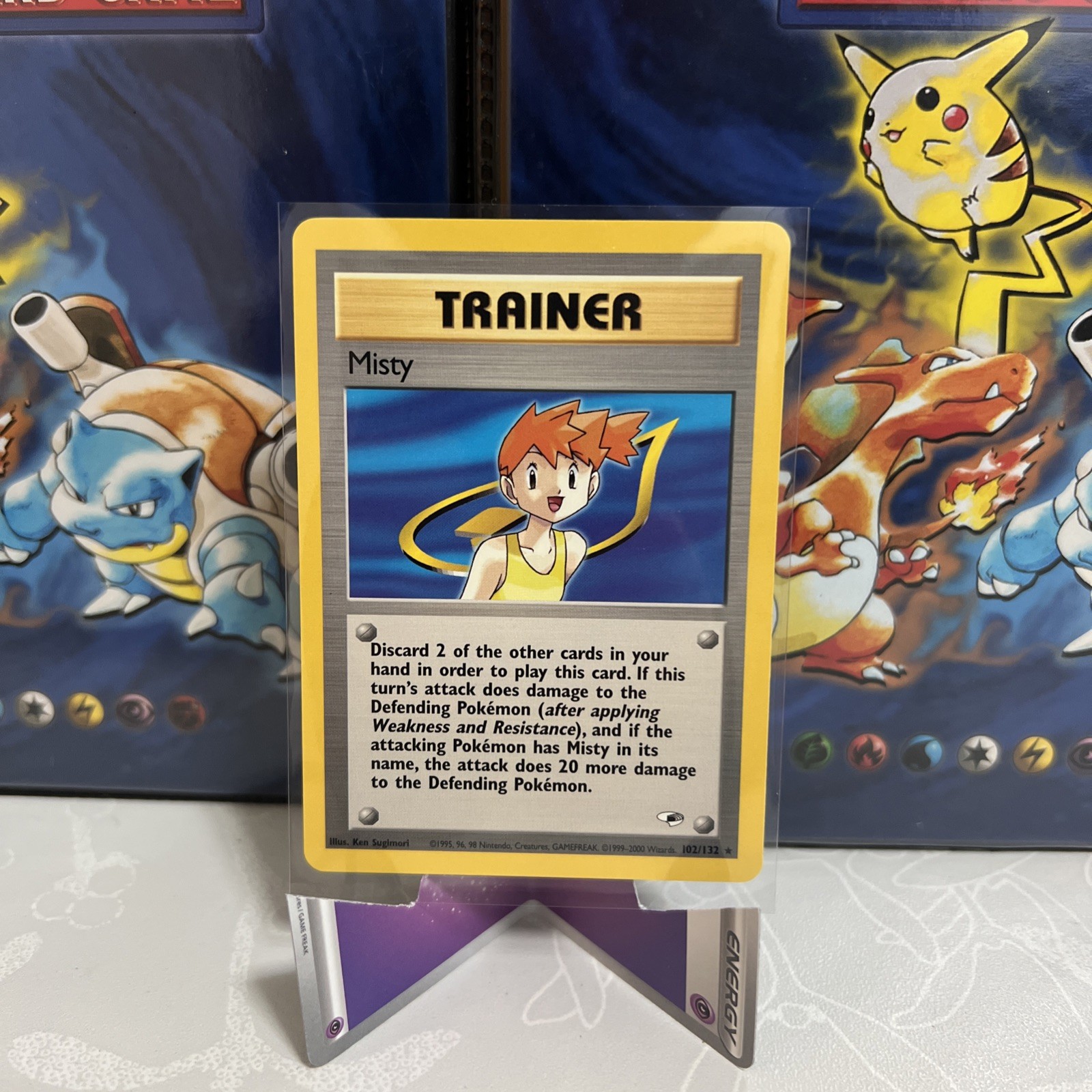 Misty 102/132 - Gym Heroes - Unlimited - WOTC - NM