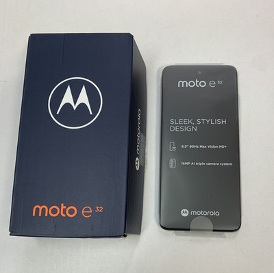 Motorola Moto E32 Dual Sim - Slate Grey - 64GB 4GB RAM