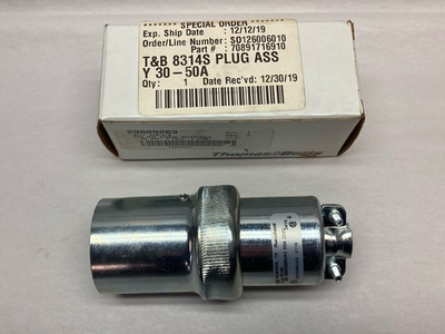 #ad #ad Thomas amp; Betts ABB8314SPlug $350.00
