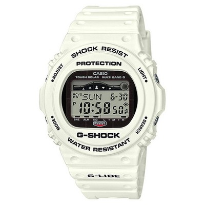 Casio G-SHOCK G-LIDE GWX-5700CS-7JF JDM Tough Solar Multiband 6 Tide Graph White