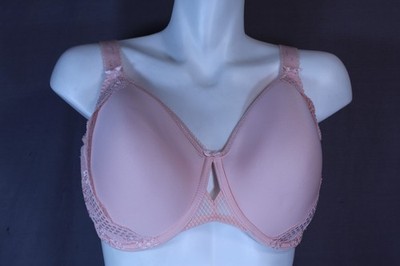Elomi Charley Underwire Lined Spacer T-Shirt Bra EL4383 Size USA 36K rose