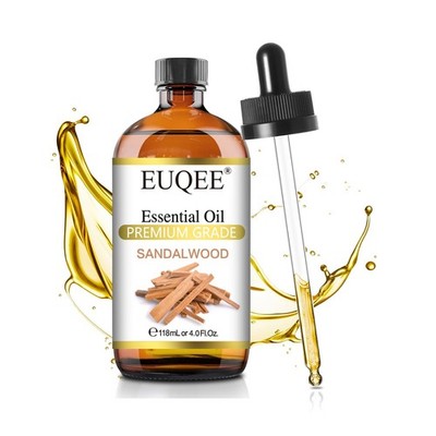 EUQEE Sandalwood Essential Oil(4 oz/118 ml) 4 Fl Oz (Pack of 1) 