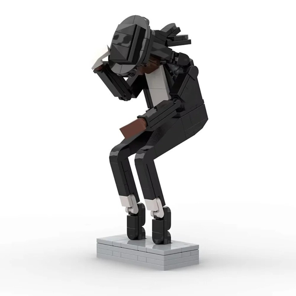 Product photo 4 of 7 — Michael Jackson Building Block Brick Set Kit 151 pcs 7.2in Figure Statue Puzzle