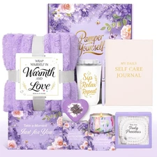 Self Care Gifts for Women Get Well Soon Gift Baskets, Unique Birthday Gifts Spa